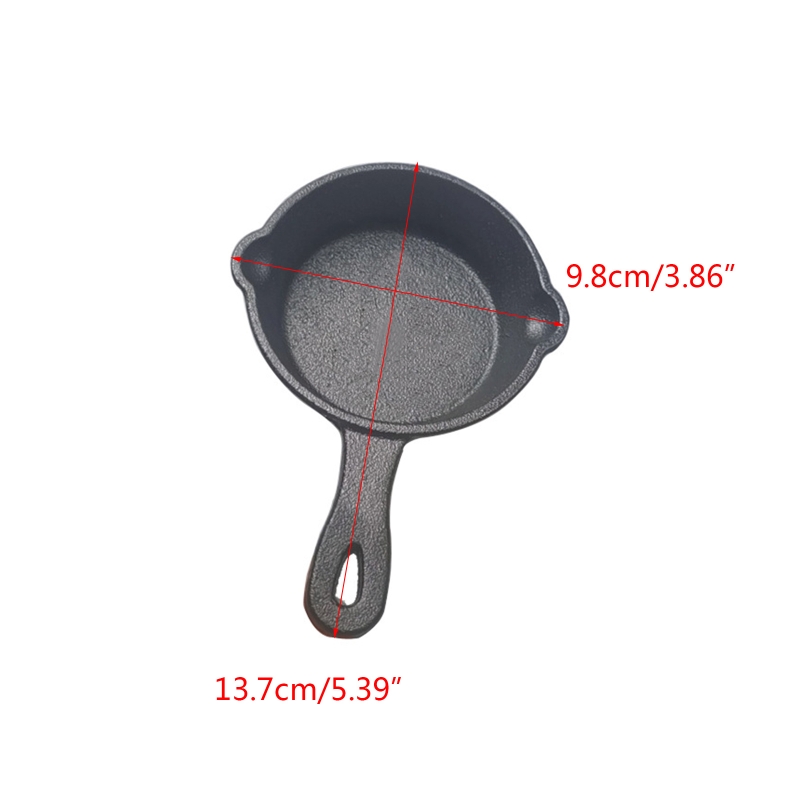 Cast Iron Corn - 8.5 سنتيمتر مقلاة صغيرة ستيك وعاء