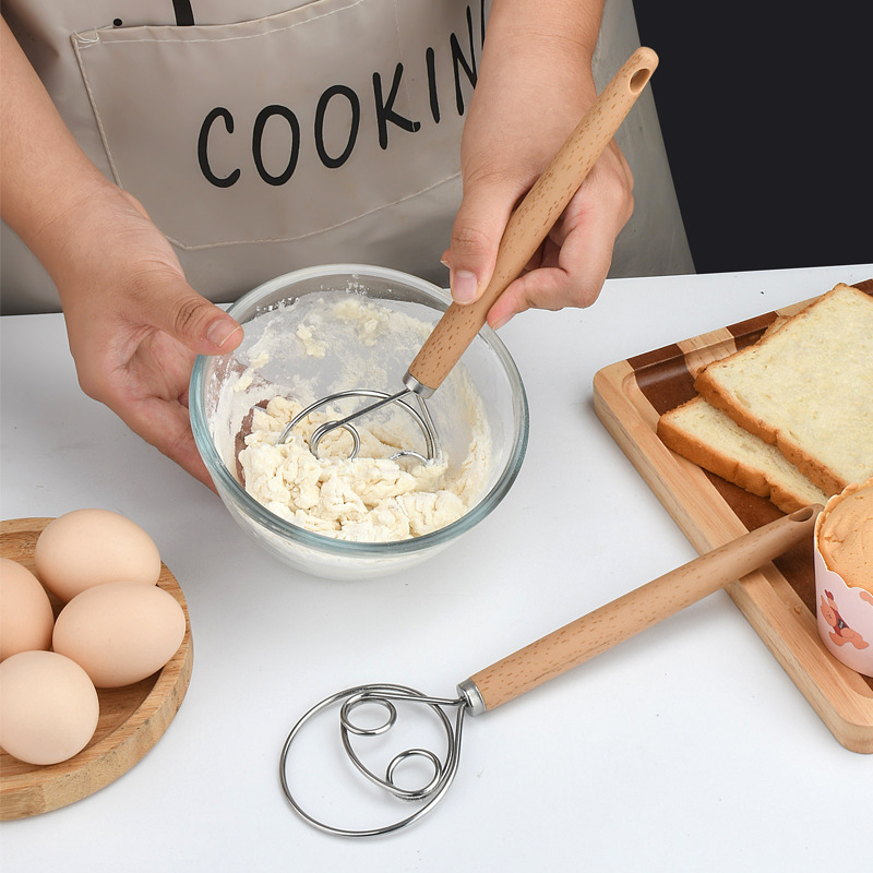 Danish Pancake Pan - مضرب عجين من الفولاذ المقاوم للصدأ