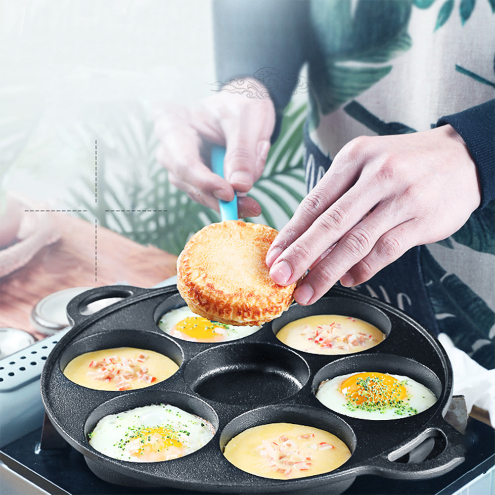 Cast Iron Corn - مقلاة حديدية بـ 7 فتحات غير