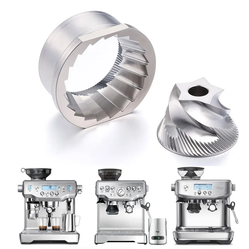 5 شفرات مخروطية أساسية علوية و - مراجعة Breville Espresso Barista Express وسعره