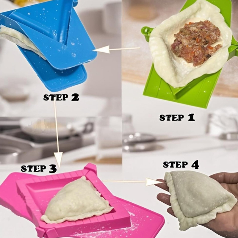 صانع زلابية صانع إمبانادا الصح - مراجعة Dumpling Press Set وسعره