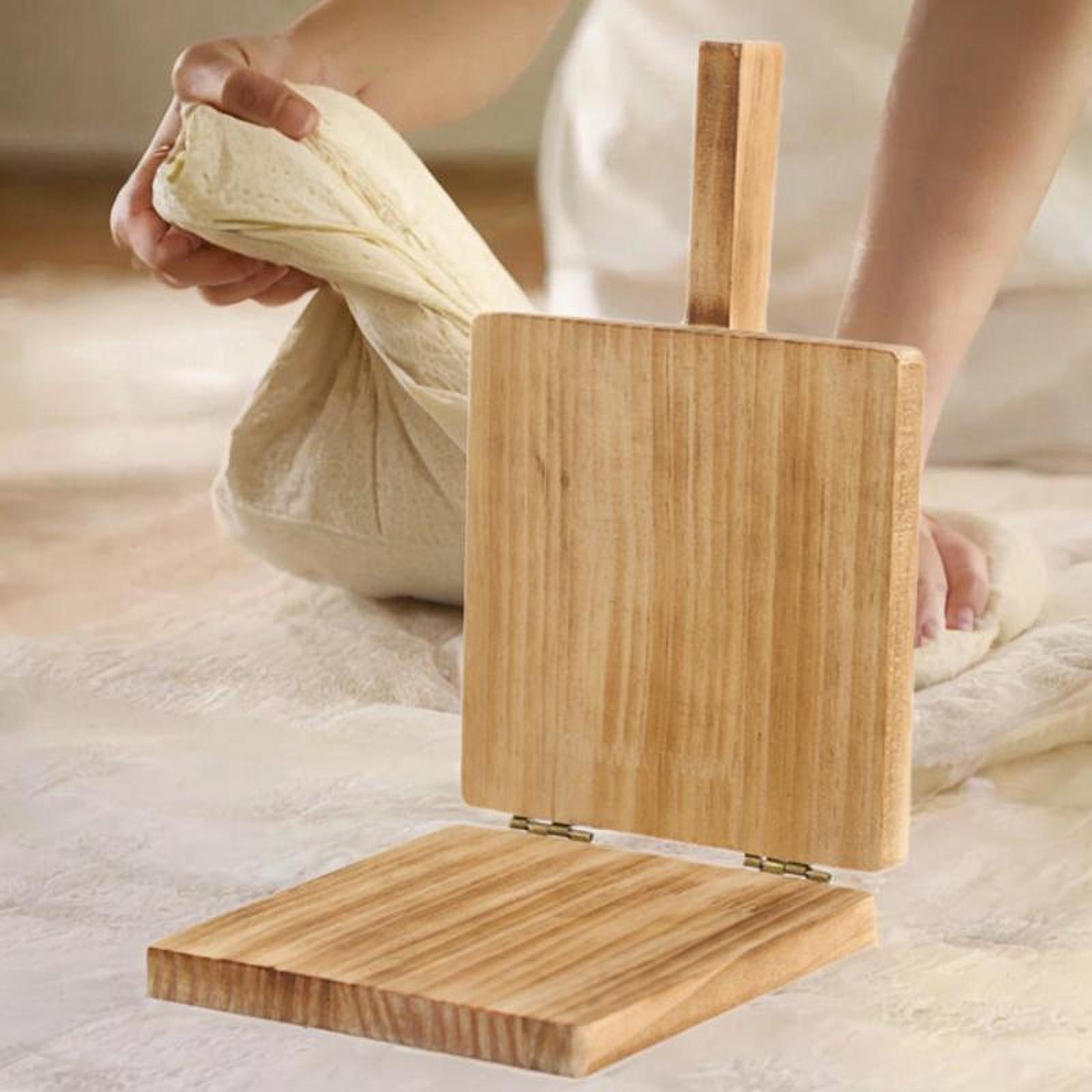 أداة ضغط العجين الخشبية المتين - مراجعة Dumpling Press Set وسعره