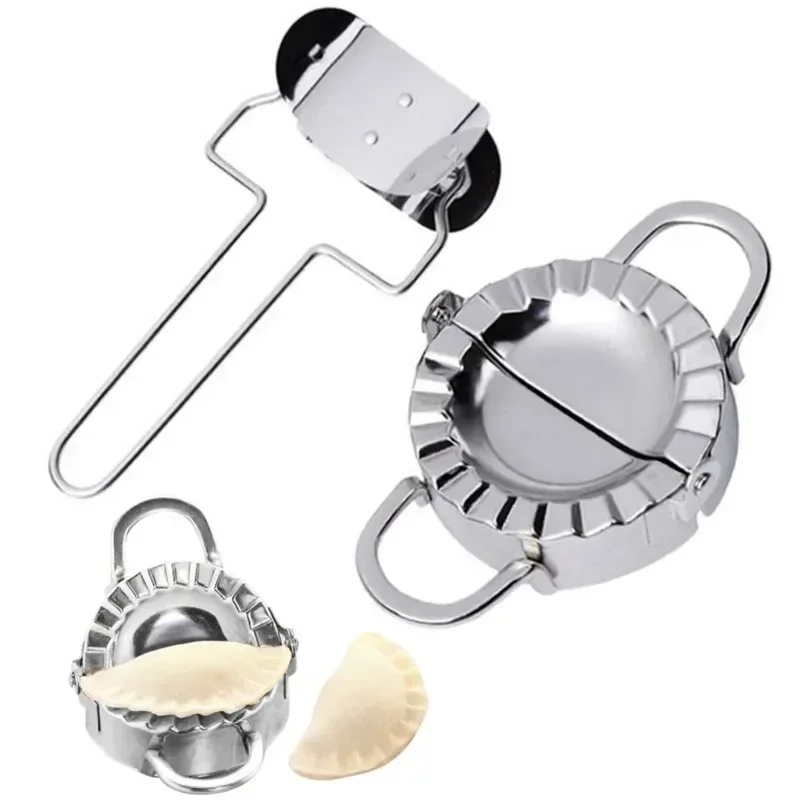 قالب تقطيع وتشكيل عجين الزلابي - مراجعة Dumpling Press Set وسعره