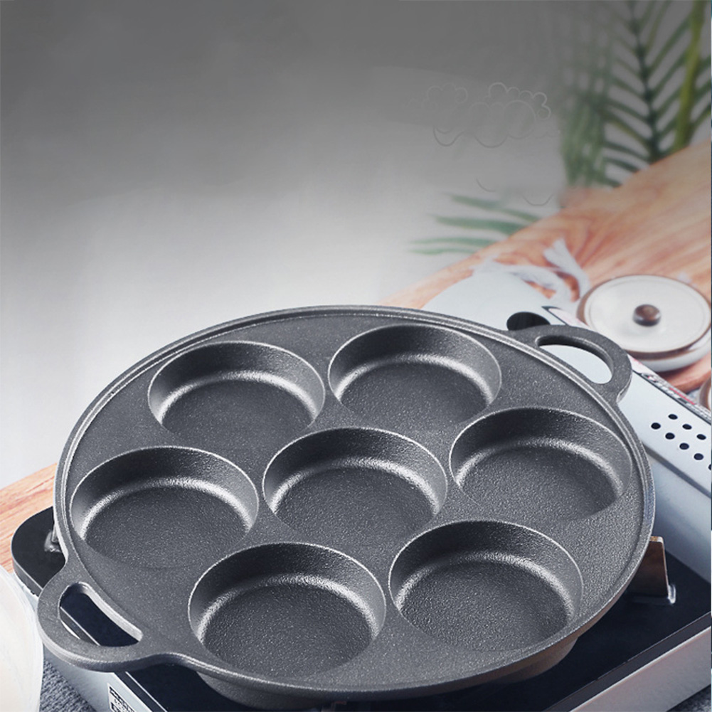 مقلاة حديدية بـ 7 فتحات غير لا - مراجعة Cast Iron Corn وسعره