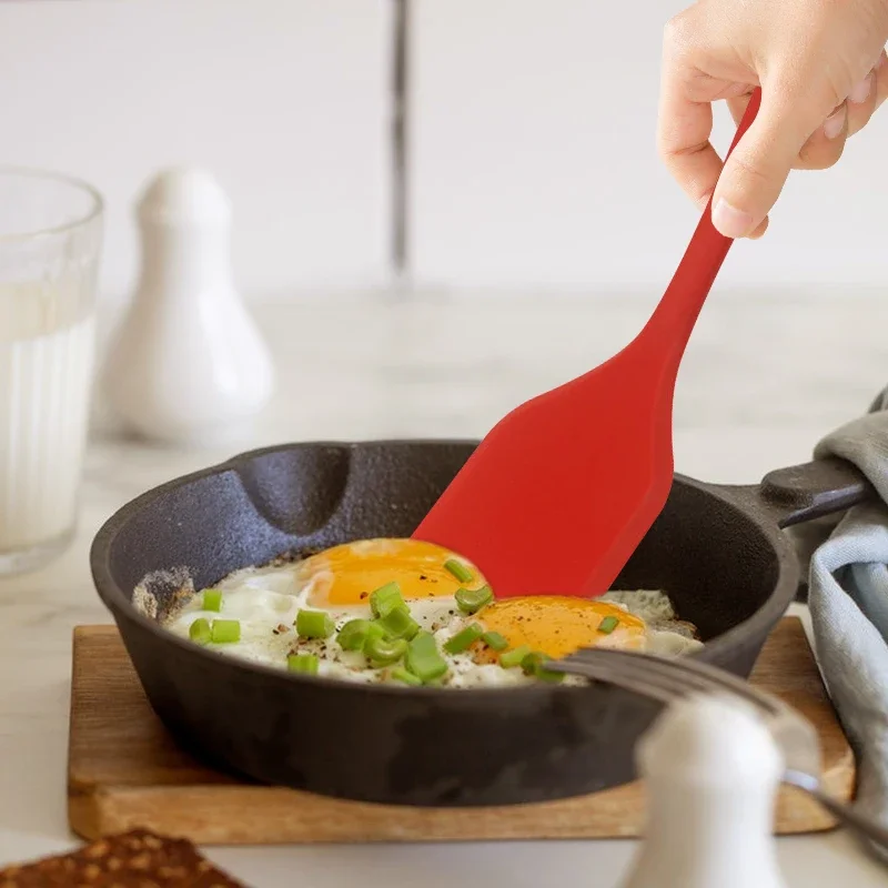 سيليكون الطبخ تسرب ملعقة مجرفة - مراجعة Okonomiyaki Spatula وسعره