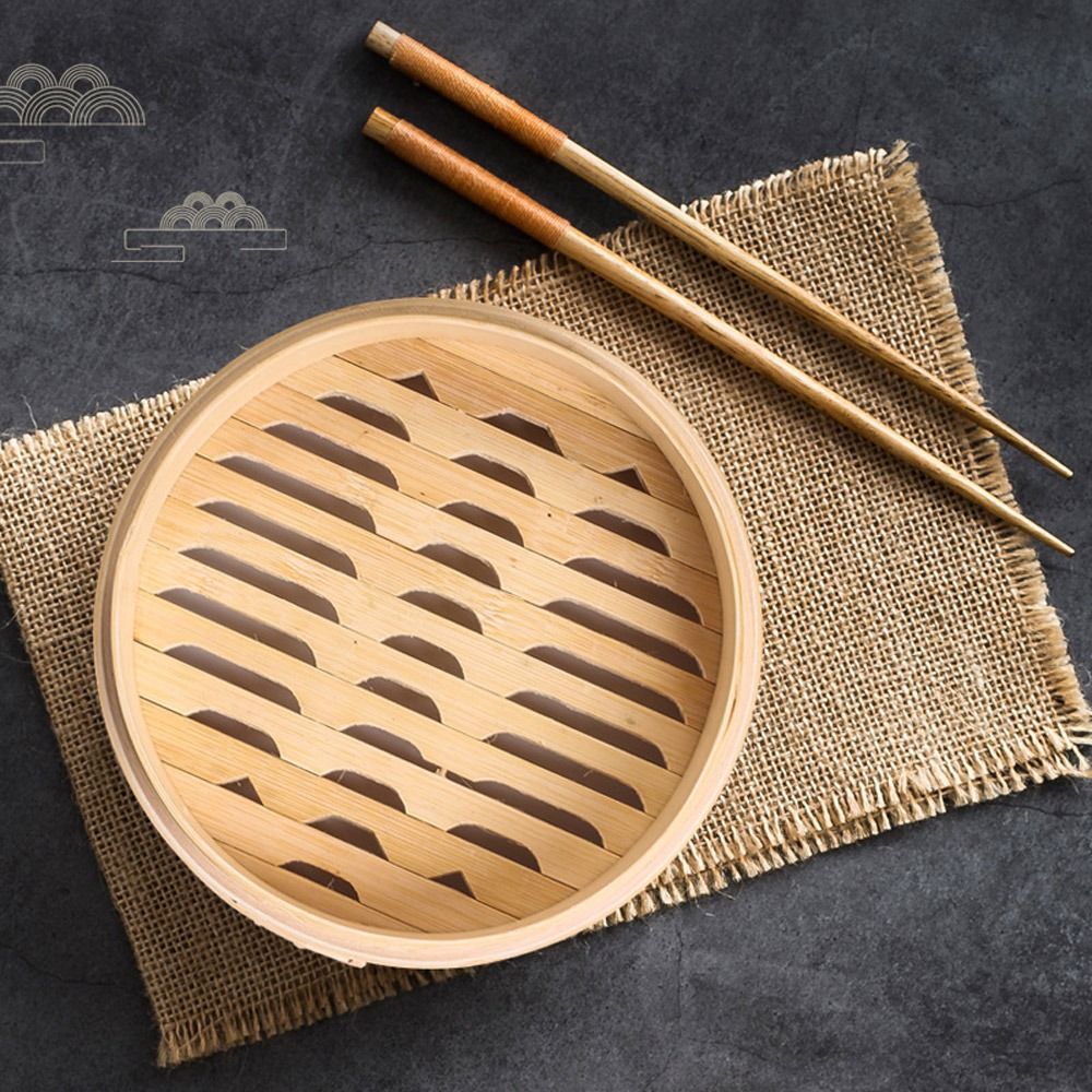 سلة باخرة من الخيزران مع غطاء  - مراجعة Bao Steamer Bamboo وسعره