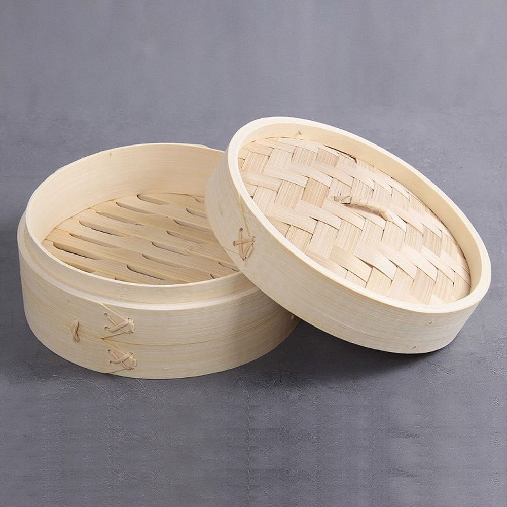 باخرة صينية الخيزران باخرة مع  - مراجعة Bao Steamer Bamboo وسعره