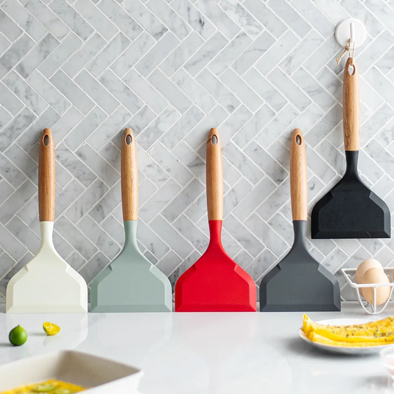 2 ملعقة سيليكون مجرفة تاماغويا - مراجعة Okonomiyaki Spatula وسعره